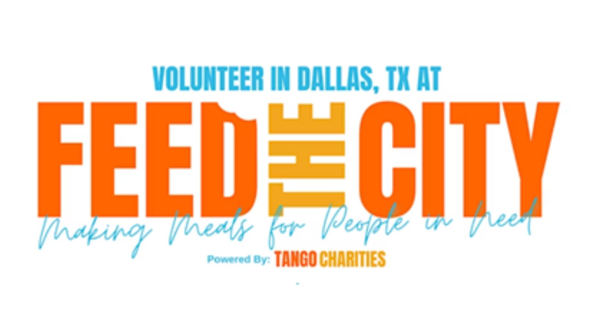 Tango Charities - Feed the City